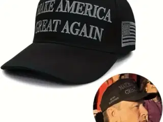 Trump 2024 Elon Musk MAGA kasket med meget andet