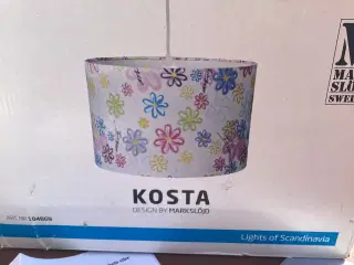 Ubrugt “kosta” lofts lampe