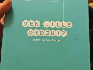 Den Lille ordquiz Brætspil Quiz