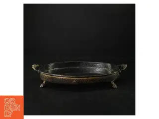 Vintage spejl bakke (str. 27 x. 19,5 cm)