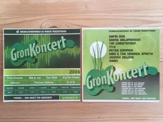 Grøn Koncert, 2 programmer