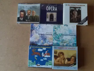 .KLASSISKE CD-BOKSE sælges stykvis – 1/2          