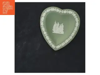 Hjerteformet dekoration skål (str. 12x11 cm)