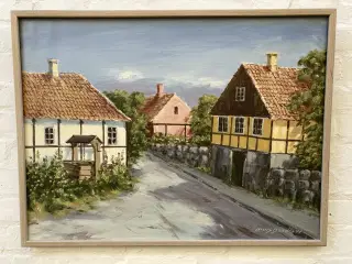 Maleri Louis Bendtsen bornholm