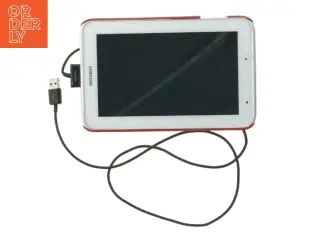 Samsung tablet med oplader fra Samsung (str. 20x13 cm)