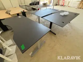 Hævesænkeborde 4 styk