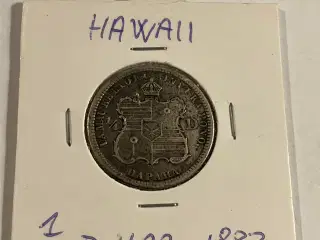 Hawaii 1/4 Dollar 1883