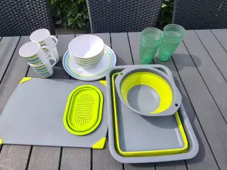  Camping køkkengrej