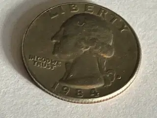 Quarter Dollar 1984 USA