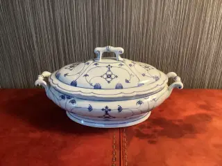 Musselmalet terrin, tysk mussel