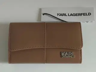 KARL LAGERFELD TEGNEBOG I TERRA BRUN NY/UBRUGT
