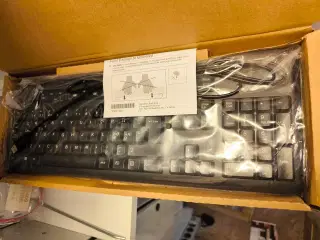 4 stk. tastatur bl.a. HP & DELL (kablet) (ubrugt)
