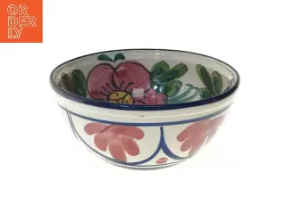 Skål med blomsterdesign (str. Ø 25,5 cm)