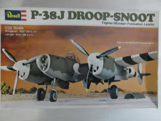 Revell 1/32 Lockheed Lightning P-38J "Droop Snoot"