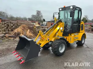 Minilæsser Rippa RL10 med skovl