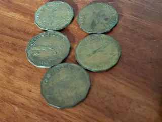5 shell.  Mønter