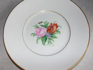Tallerkener med blomster