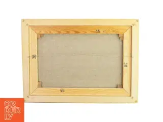 Maleri i ramme natur billede  Ukendt (str. LB:62,5x46cm)