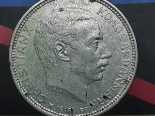 2 kr 1916 sølv