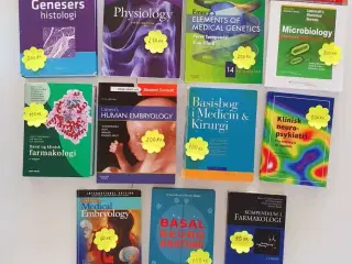 Bøger til BA medicin