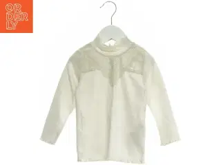 Bluse med blonder - fra Name It (str. 86 cm)