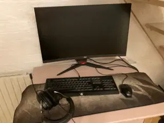 Gaming computer stationær fuldt setup