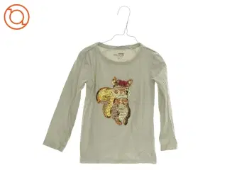 Bluse med egern (str. 104 cm)