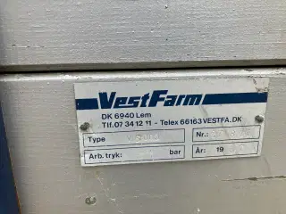 Tipvogn Vest farm 6 t