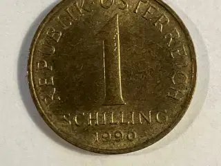 1 Schilling Østrig 1990