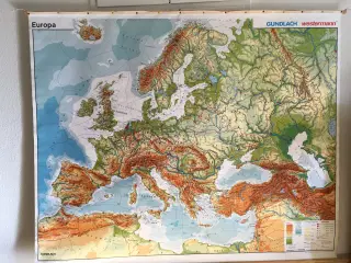  Europa skolekort.