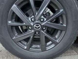 Dæk/sommer på originale Mazda alu fælge, 4 stk