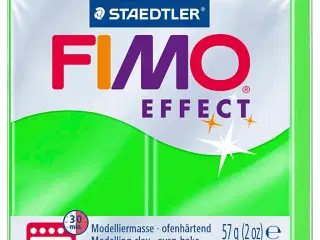 FIMO® Effect Neon Grøn Ler - 57g Kreativitet til Børn