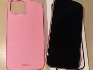 iPhone 15, 128gb lyserød