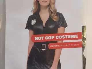 Nyt Udklædning Hot Cop/Politi str. S