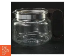 Glaskande med brun hank fra Melitta (str. 14 cm)