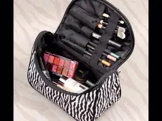zebra kosmetiktaske kosmetikpung taske