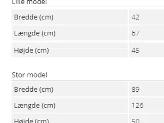 Katrine sofabordsæt i mørkegrå steenlook m. børste