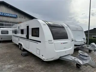 2019 - Adria Alpina 753 UP   Lækker vintervogn med dobbeltseng, rundsiddegruppe fra Hinshøj Caravan
