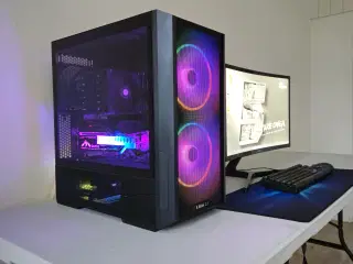 RTX 3060 Gamer PC + 24" Gaming Skærm