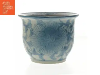 Kinesisk porcelæn urtepotte (str. Ø 14 cm)