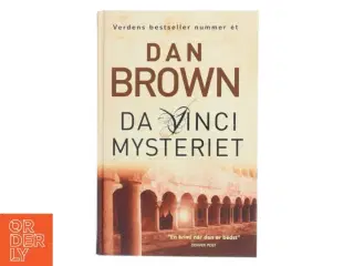 Da Vinci Mysteriet af Dan Brown (Bog)