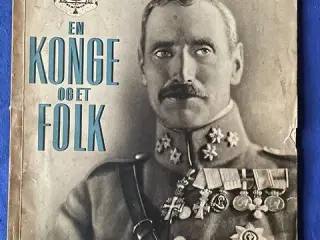 En Konge et Folk  - Berlingske 1937 - Hæfte - Slidt Forside