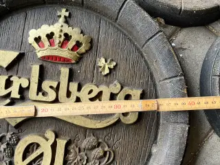 Øltønde låg til pynt 
