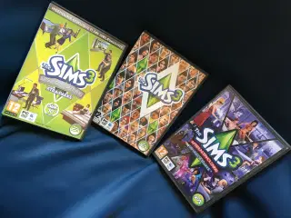 Sims 3 PC Spil med 2 Udvidelsespakker