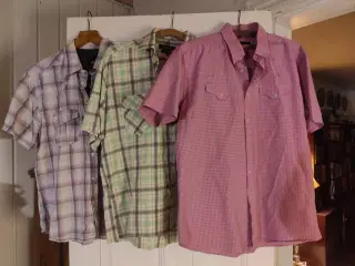 3 flotte kortærmede skjorter