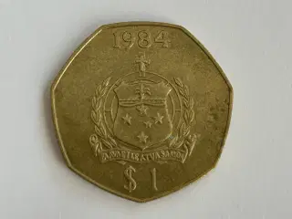 1 Dollar Samoa 1984