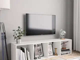 Bogskab/tv-skab 143x30x36 cm hvid