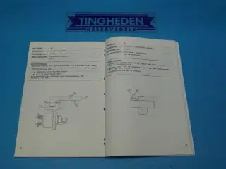 New Holland TF42 - TF44 - TF46 Servishåndbog (DK)