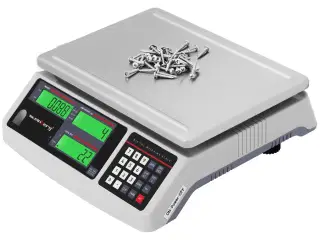 Tællevægt – 30 kg / 1 g – 3 LCD