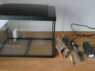 Begynderakvarium med opgradret pumpe